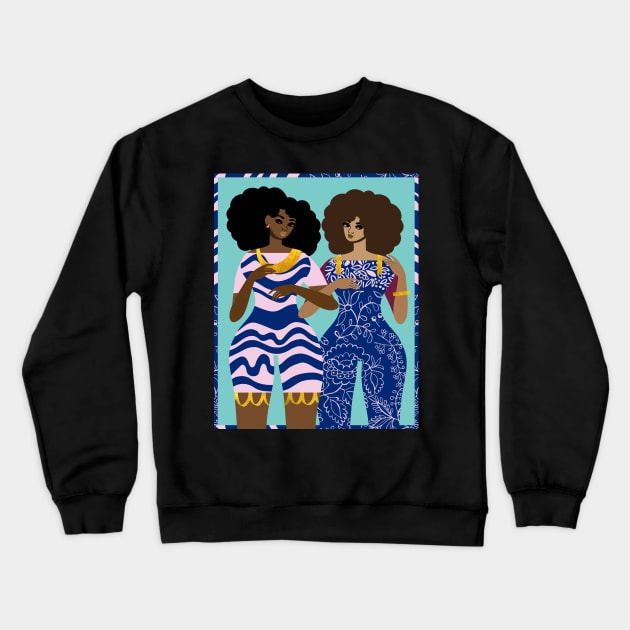 Dancehall Queens Crewneck Sweatshirt by tabithabianca